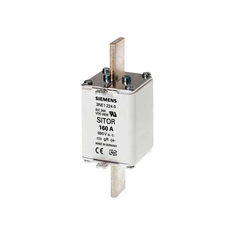 Fusible ultra rápido SITOR de 250A curva gS para base NH T1